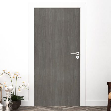 Envie de transformer votre décoration intérieure sans travaux complexes ni dépenses importantes ? Découvrez notre sticker porte bois foncé / Effet bois