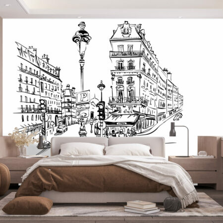 Observez un quartier de Paris dans toute sa splendeur avec cet incroyable Papier Peint Paris panoramique, pour une touche d'élégance dans votre intérieur.