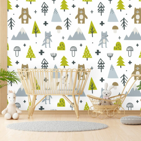 papier peint intissé enfantin et tendance personnalisable au meilleur prix