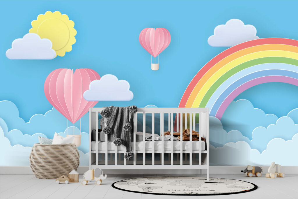 collection murale féérique et originale sur mesure livraison gratuite chambre bambin