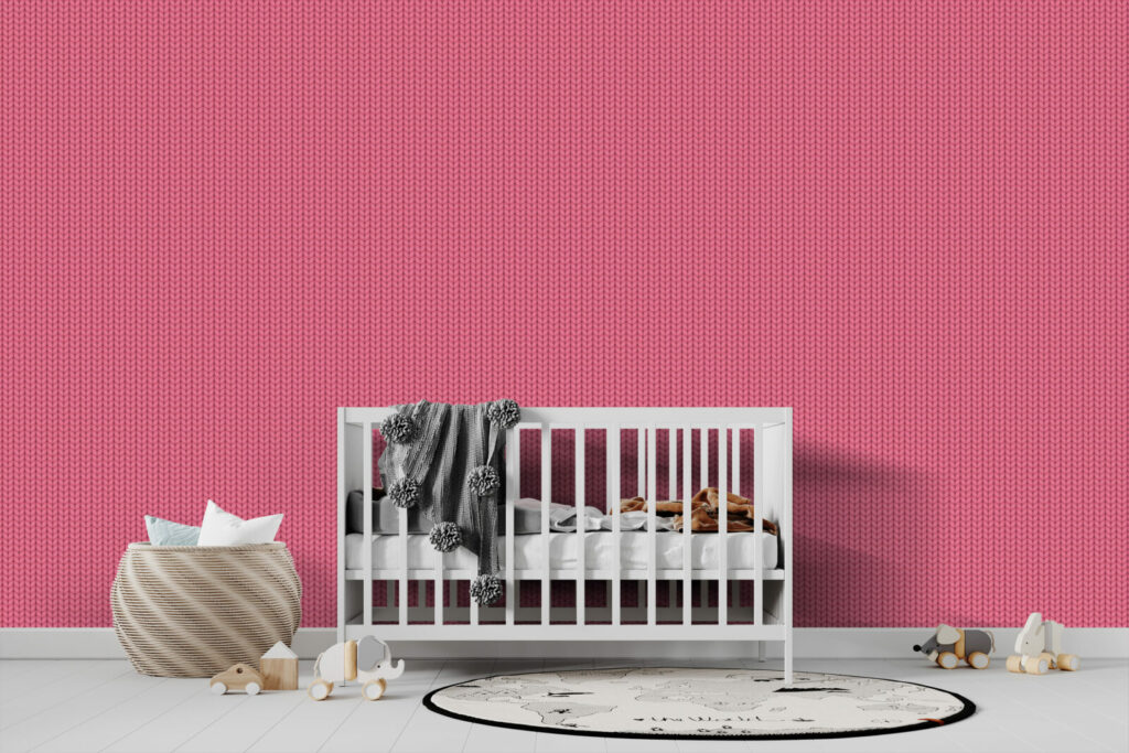 papier peint intérieur texture laine cocooning chambre - rose