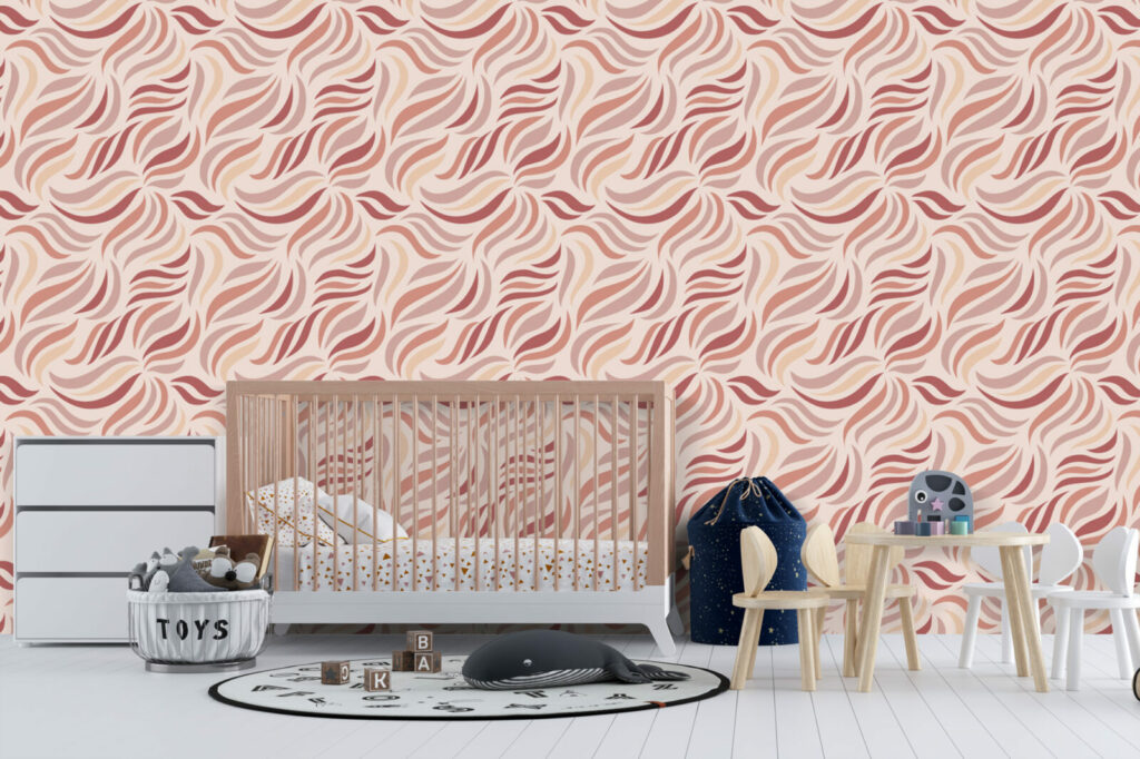 Plongez dans un champ de pétales apaisant avec notre papier peint ou notre adhésif repositionnable au motif délicat et organique.