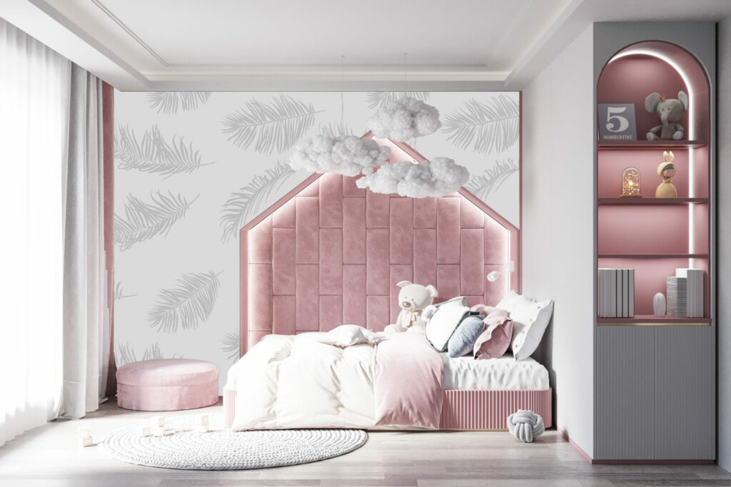 collection murale pleine de douceur et design sur mesure livraison rapide chambre petite fille