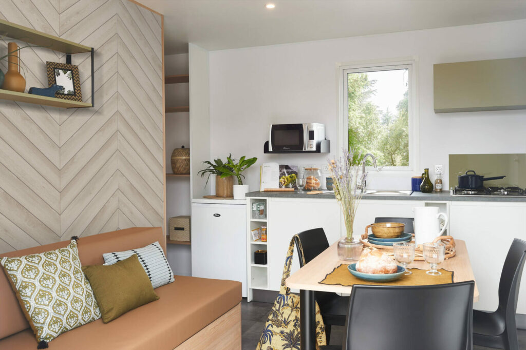 livraison gratuite papier peint imprimé encollé imitation chevrons bois personnalisé pas cher mobil-home salon