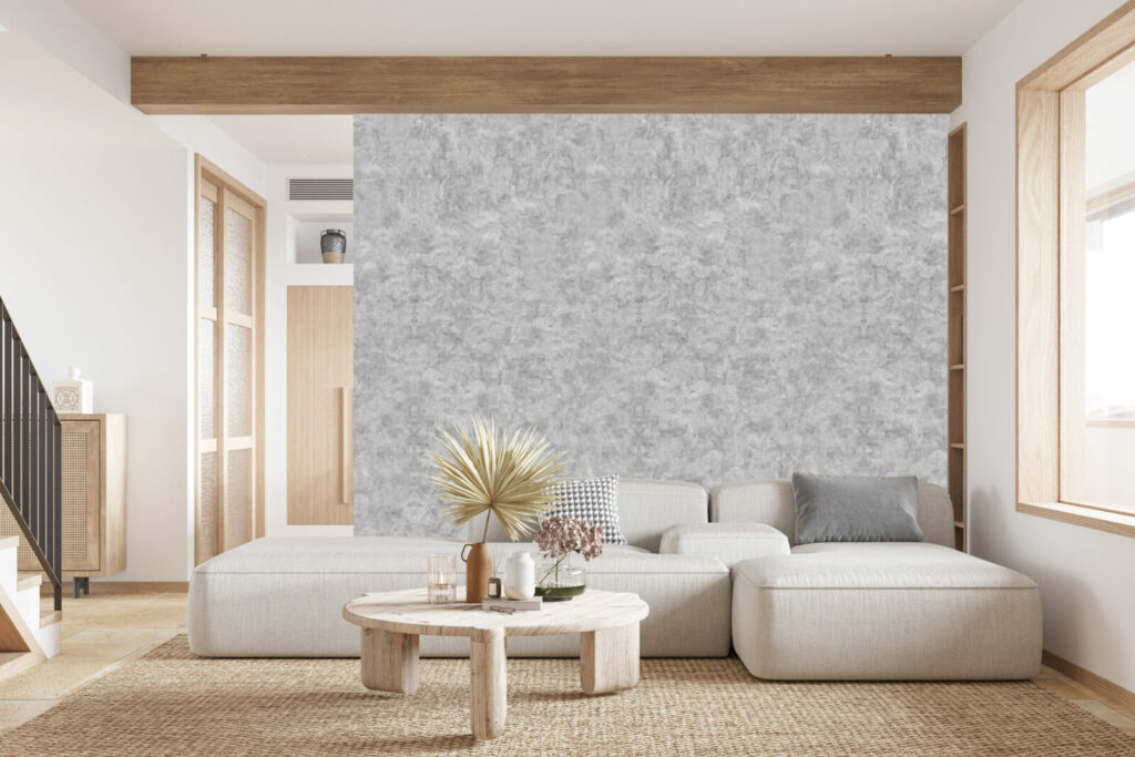 livraison gratuite papier peint mural repositionnable minimaliste imitation béton industriel personnalisable abordable maison salon design