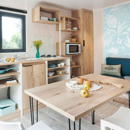 tapisserie à encoller pleine de douceur et design sur mesure livraison rapide chambre parentale turquoise