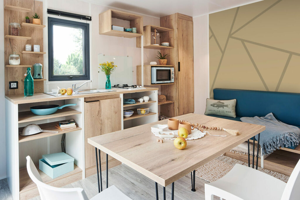 Papier peint pré encollé personnalisé géométrique pas cher haut de gamme cuisine mobil home