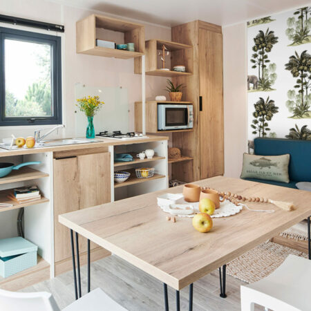 acheter collection tapisserie repositionnable vintage rétro éléphant jungle personnalisable pas cher mobil home