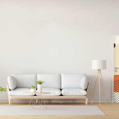 vinyle repositionnable boho modern art déco personnalisable qualitatif meilleur prix porte