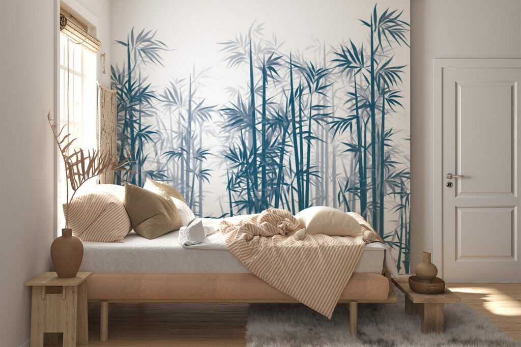 Le papier peint forêt bambou dense est le choix idéal pour tout projet de décoration intérieure.