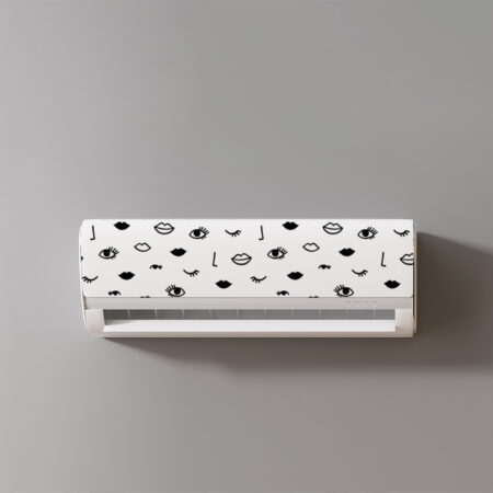 Transformez votre climatiseur en œuvre d’art minimaliste avec ce film adhésif décoratif original et espiègle. Pose facile, sans bulle.