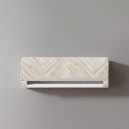 Et si votre clim devenait un atout déco ? Grâce à notre sticker décor clim au motif bâton rompu, votre unité murale s’habille avec style. Ce